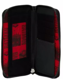 LOUNGEFLY MARVEL LOUNGEFLY DC The Batman Cosplay Zip Around Wallet