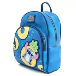 LOUNGEFLY DISNEY LILO & STITCH PINEAPPLE FLOATY MINI BACKPACK