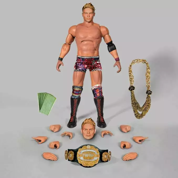 SUPER 7 SUPER7 ULTIMATES NEW JAPAN PRO WRESTLING KAZUCHIKA OKADA ACTION FIGURE IN STOCK! 2 SUPER 7 SUPER7 ULTIMATES NEW JAPAN PRO WRESTLING KAZUCHIKA OKADA ACTION FIGURE IN STOCK!
