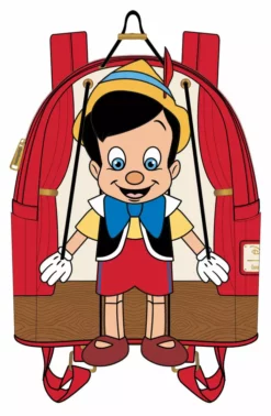 LOUNGEFLY DISNEY Pinocchio Mini Backpack LOUNGEFLY PRE ORDER