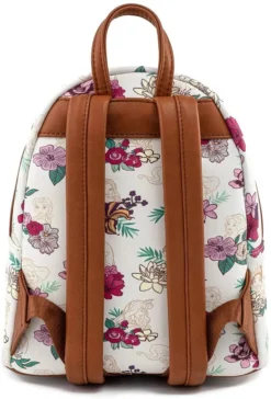 LOUNGEFLY DISNEY PRINCESS FLORAL MINI BACKPACK