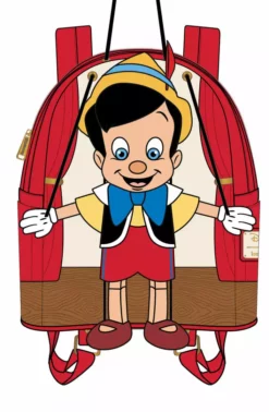 LOUNGEFLY DISNEY Pinocchio Mini Backpack LOUNGEFLY PRE ORDER 7 LOUNGEFLY DISNEY Pinocchio Mini Backpack LOUNGEFLY PRE ORDER