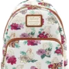 LOUNGEFLY DISNEY PRINCESS FLORAL MINI BACKPACK