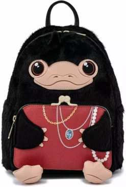 LOUNGEFLY HARRY POTTER FANTASTIC BEASTS NIFFLER PLUSH MINI BACKPACK