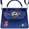 LOUNGEFLY DISNEY THE LITTLE MERMAID ARIEL FIREWORKS CROSS BODY BAG