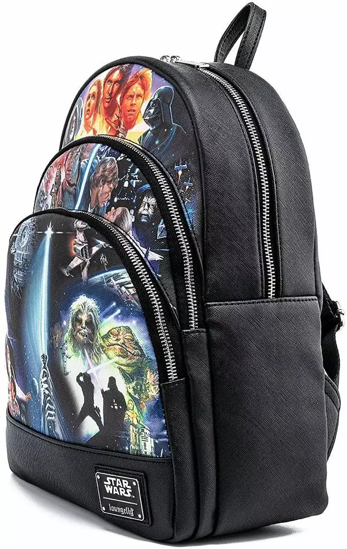 LOUNGEFLY STAR WARS ORIGINAL TRILOGY BACKPACK 3 LOUNGEFLY STAR WARS ORIGINAL TRILOGY BACKPACK