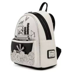 LOUNGEFLY DISNEY STEAMBOAT WILLIE MUSIC CRUISE MINI BACKPACK