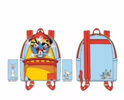 LOUNGEFLY WARNER BROS ANIMANIACS WB TOWER MINI BACKPACK PRE-ORDER FEB CATALOG