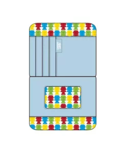 LOUNGEFLY HASBRO CANDYLAND TAKE ME TO THE CANDY ZIP AROUND WALLET