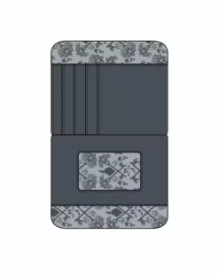 LOUNGEFLY SALE! LOUNGEFLY DISNEY CINDERELLA EVIL STEPMOTHER AND STEPSISTERS VILLAINS SCENE ZIP AROUND WALLET