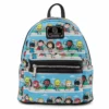 LOUNGEFLY DC COMICS SUPERHEROES CHIBI MINI BACKPACK