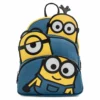 LOUNGEFLY MINIONS TRIPLE MINION BELLO MINI BACKPACK