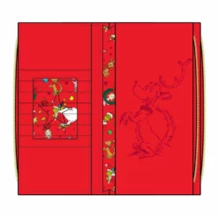LOUNGEFLY DR. SEUSS THE GRINCH ZIP AROUND WALLET