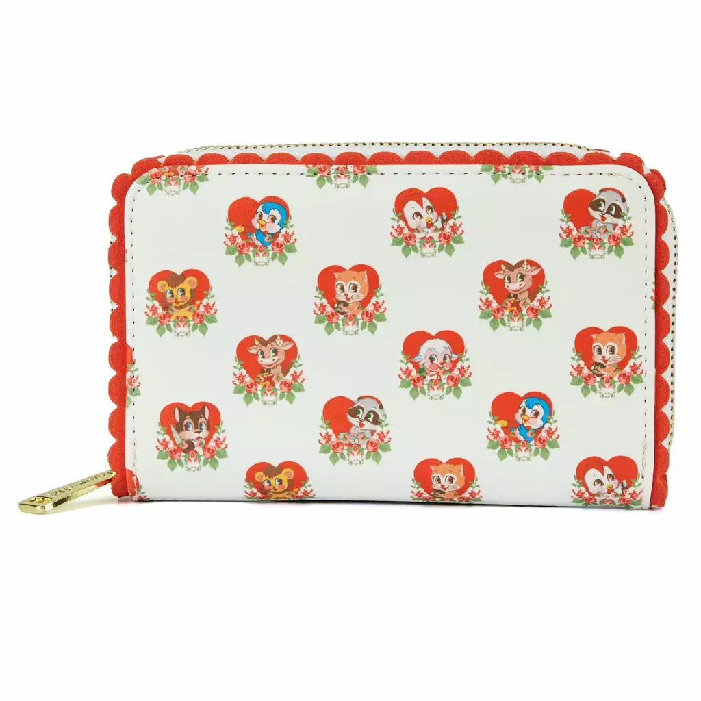 LOUNGEFLY Funko Villainous Valentines Zip Around Wallet 1 LOUNGEFLY Funko Villainous Valentines Zip Around Wallet