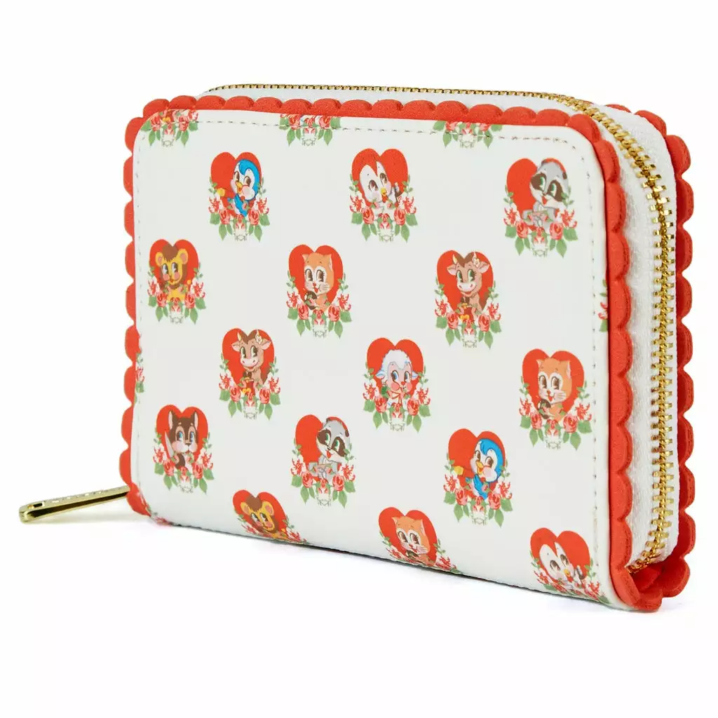 LOUNGEFLY Funko Villainous Valentines Zip Around Wallet 3 LOUNGEFLY Funko Villainous Valentines Zip Around Wallet
