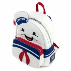 LOUNGEFLY GHOSTBUSTERS STAY PUFT MARSHMALLOW MAN COSPLAY MINI BACKPACK