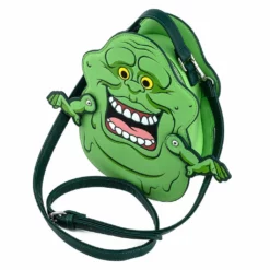 LOUNGEFLY GHOSTBUSTERS SLIMER FIGURAL CONVERTIBLE MINI BACKPACK
