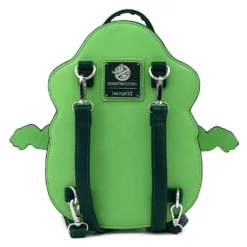 LOUNGEFLY GHOSTBUSTERS SLIMER FIGURAL CONVERTIBLE MINI BACKPACK
