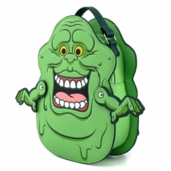 LOUNGEFLY GHOSTBUSTERS SLIMER FIGURAL CONVERTIBLE MINI BACKPACK