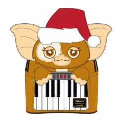 LOUNGEFLY GREMLINS GIZMO HOLIDAY KEYBOARD COSPLAY MINI BACKPACK