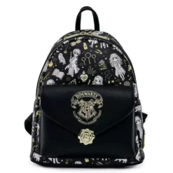 LOUNGEFLY HARRY POTTER MAGICAL ELEMENTS AOP MINI BACKPACK