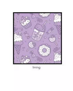 LOUNGEFLY SANRIO HELLO KITTY CUPCAKE FLAP WALLET