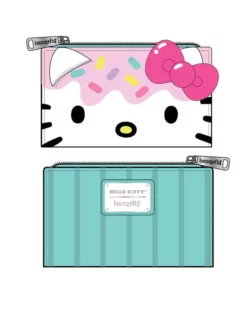 LOUNGEFLY SANRIO HELLO KITTY CUPCAKE FLAP WALLET