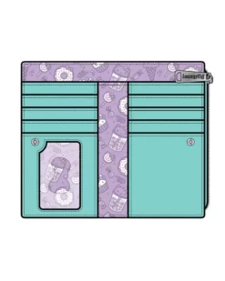 LOUNGEFLY SANRIO HELLO KITTY CUPCAKE FLAP WALLET