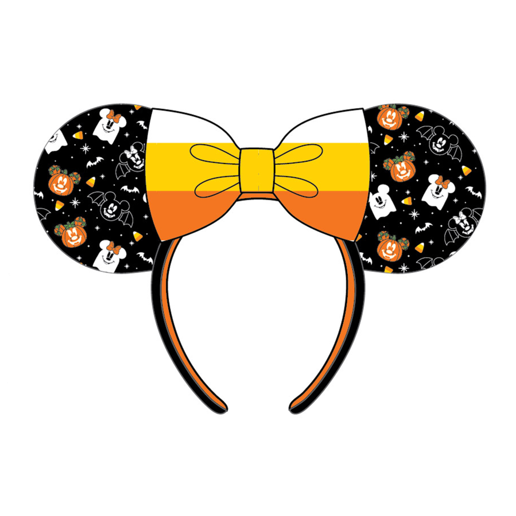 LOUNGEFLY DISNEY SPOOKY MICKEY AND MINNIE MOUSE CANDY CORN MINI BACKPACK WITH EARS HEADBAND PRE-ORDER SEPT 2 LOUNGEFLY DISNEY SPOOKY MICKEY AND MINNIE MOUSE CANDY CORN MINI BACKPACK WITH EARS HEADBAND PRE-ORDER SEPT