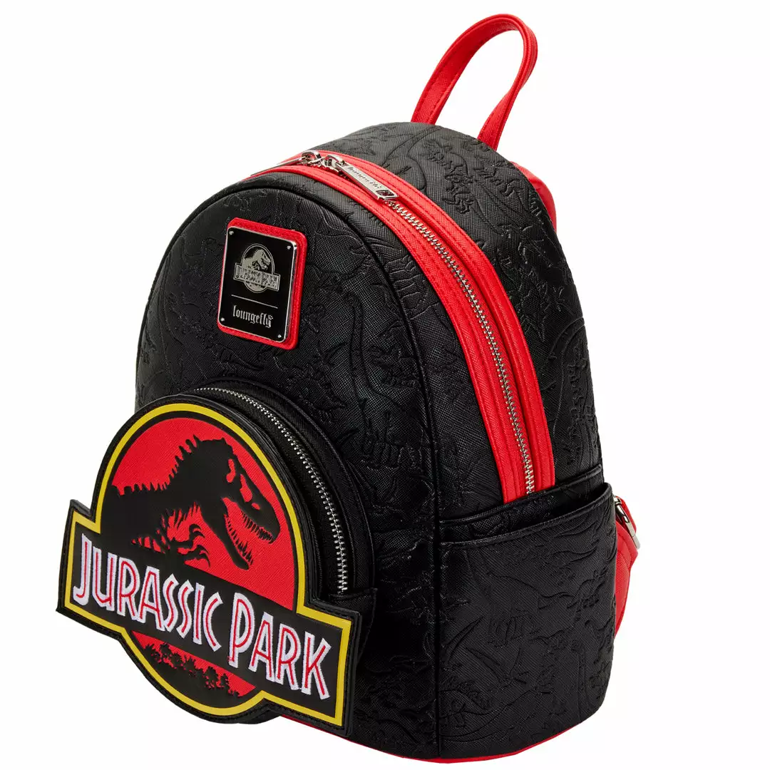 LOUNGEFLY Jurassic Park Logo Mini Backpack 5 LOUNGEFLY Jurassic Park Logo Mini Backpack
