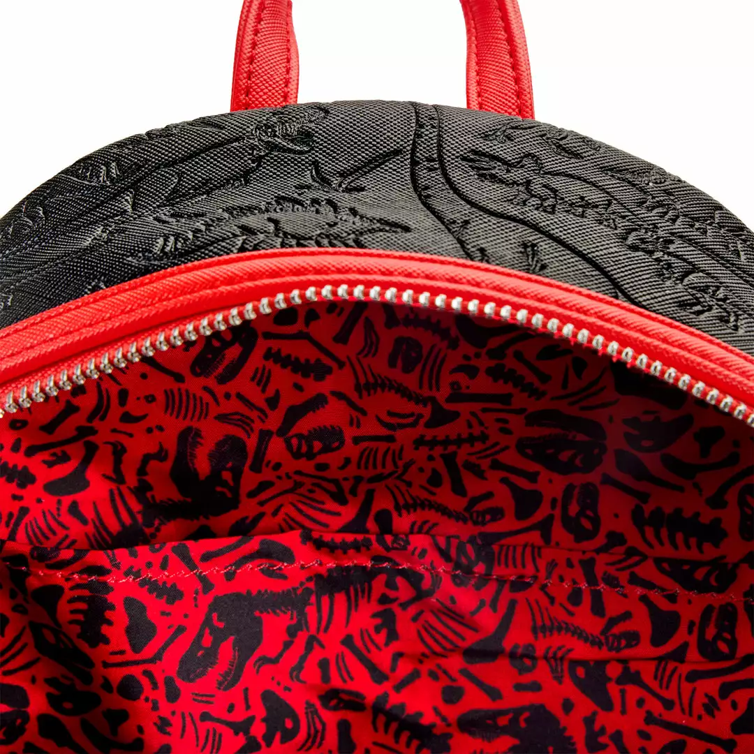LOUNGEFLY Jurassic Park Logo Mini Backpack 2 LOUNGEFLY Jurassic Park Logo Mini Backpack