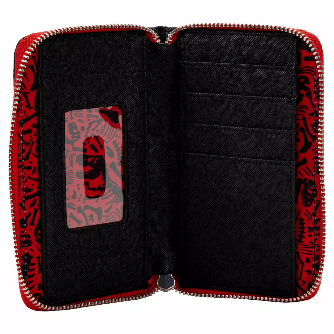 LOUNGEFLY Jurassic Park Logo Zip Around Wallet 3 LOUNGEFLY Jurassic Park Logo Zip Around Wallet
