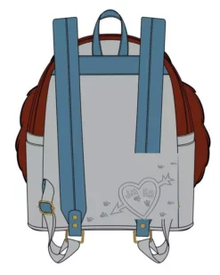 LOUNGEFLY DISNEY LADY AND THE TRAMP COSPLAY MINI BACKPACK