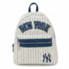 LOUNGEFLY MLB NEW YORK YANKEES PINSTRIPES MINI BACKPACK