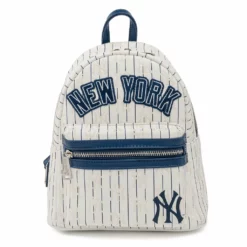 LOUNGEFLY MLB NEW YORK YANKEES PINSTRIPES MINI BACKPACK