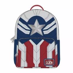 LOUNGEFLY MARVEL Falcon Captain America Cosplay Mini Backpack