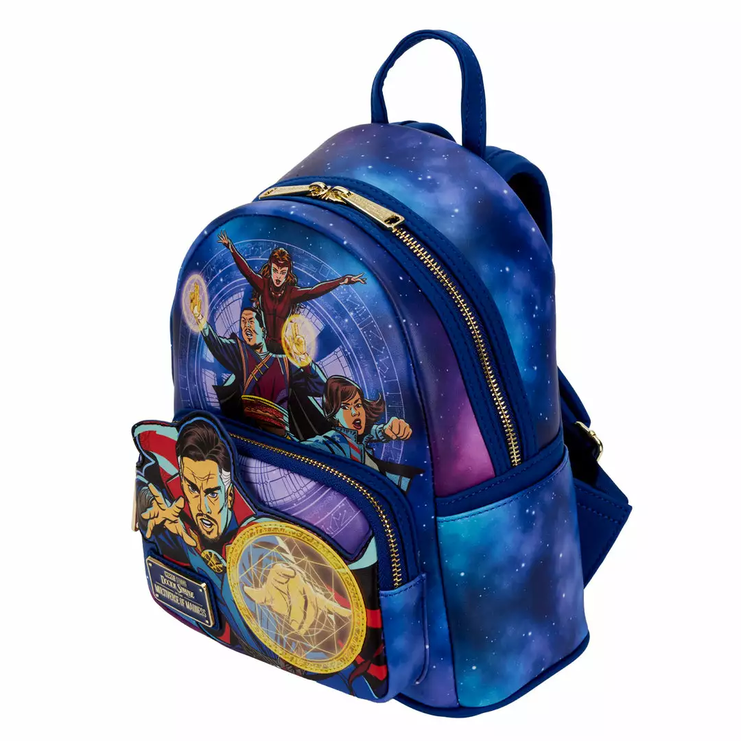 LOUNGEFLY DISNEY MARVEL Doctor Strange Multiverse Glow In The Dark Mini Backpack 8 LOUNGEFLY DISNEY MARVEL Doctor Strange Multiverse Glow In The Dark Mini Backpack