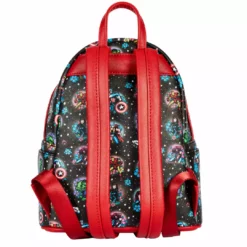 LOUNGEFLY DISNEY Avengers Floral Tattoo Mini Backpack LOUNGEFLY PRE ORDER