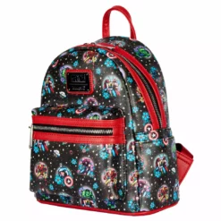 LOUNGEFLY DISNEY Avengers Floral Tattoo Mini Backpack LOUNGEFLY PRE ORDER