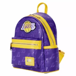 LOUNGEFLY NBA Los Angeles Lakers Logo Mini Backpack