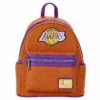LOUNGEFLY SPORTS LOUNGEFLY NBA Los Angeles Lakers Basketball Logo Mini Backpack
