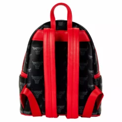 LOUNGEFLY NBA Chicago Bulls Logo Mini Backpack LOUNGEFLY SPORTS