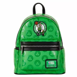 LOUNGEFLY NBA Boston Celtics Logo Mini Backpack