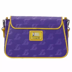 LOUNGEFLY NBA Los Angeles Lakers Logo Crossbody Bag