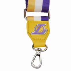 LOUNGEFLY NBA Los Angeles Lakers Logo Crossbody Bag