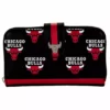 LOUNGEFLY SPORTS LOUNGEFLY NBA Chicago Bulls Logo Zip Around Wallet