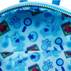 LOUNGEFLY Nickelodeon Blue's Clues Blue Cosplay Mini Backpack