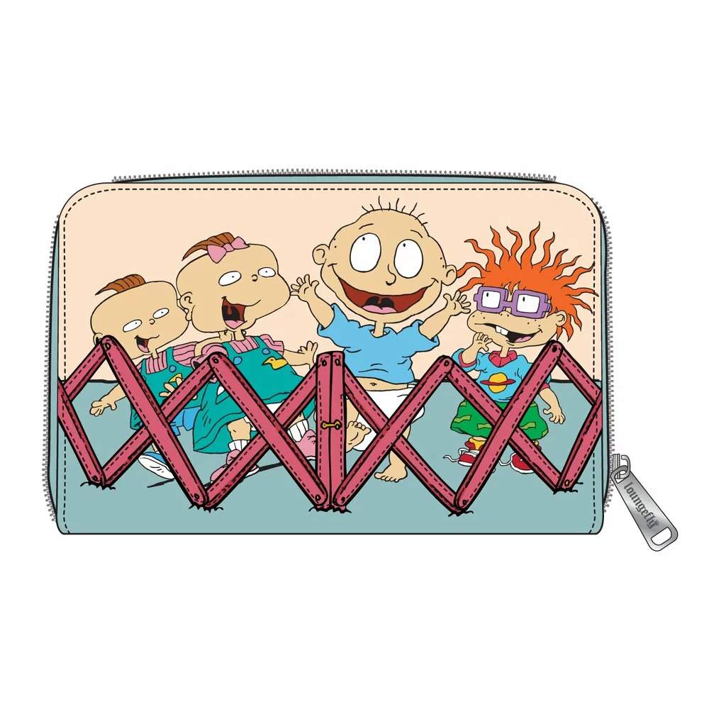 LOUNGEFLY OTHER LOUNGEFLY NICKELODEON RUGRATS 30TH ANNIVERSARY ZIP AROUND WALLET 1 LOUNGEFLY OTHER LOUNGEFLY NICKELODEON RUGRATS 30TH ANNIVERSARY ZIP AROUND WALLET
