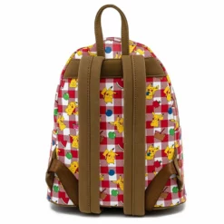 LOUNGEFLY POKEMON PIKACHU PICNIC BASKET MINI BACKPACK