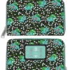 LOUNGEFLY POKEMON BULBASAUR AOP ZIP AROUND WALLET